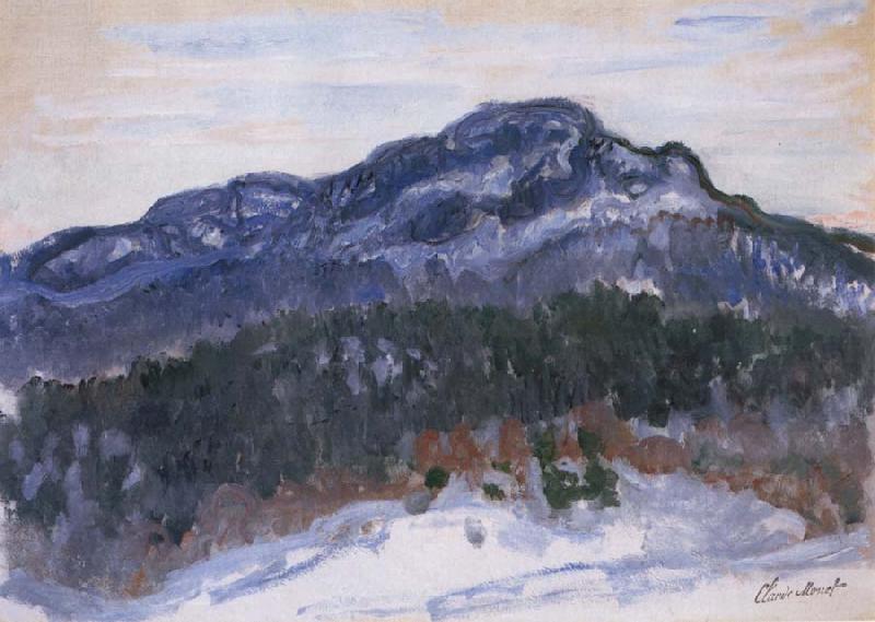 Claude Monet Mount Kolsaas Sweden oil painting art